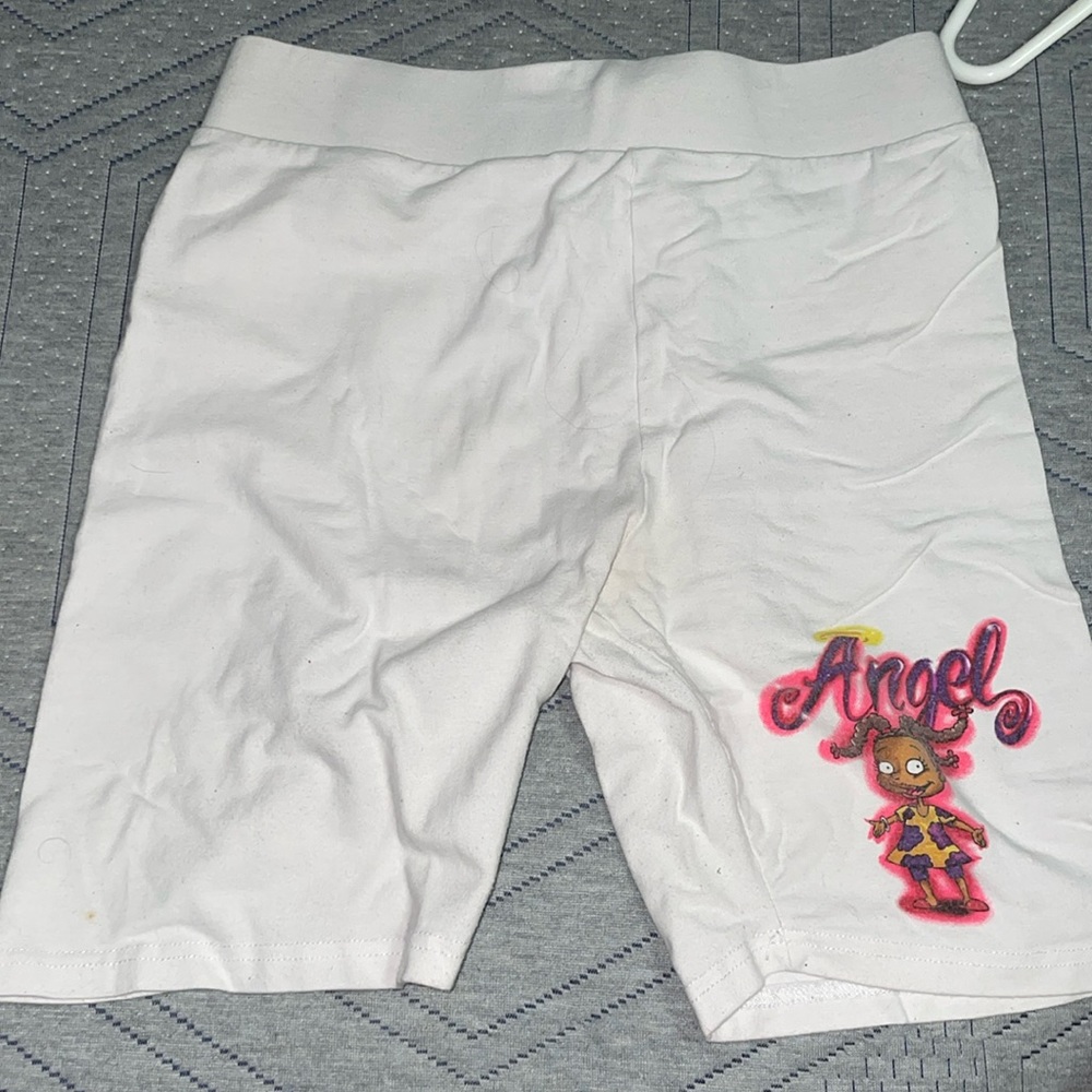 rug rats stretchy biker shorts